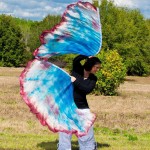 Margie Puckett using a pair of Dyed4you MW Quills named Sealed